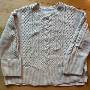 Gap women’s cable knit sweater XL
